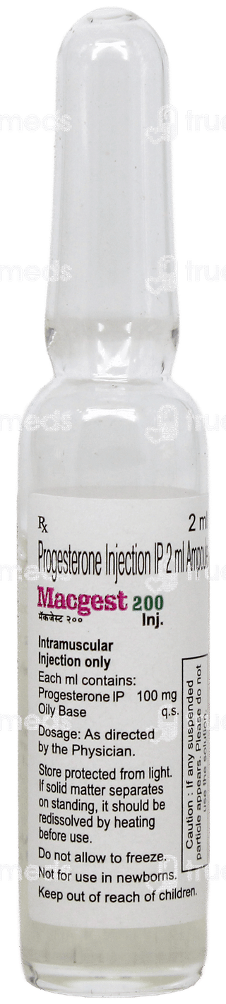 Macgest 200 Injection 2Ml